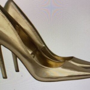 DKNY Shiny Gold Women's Heels